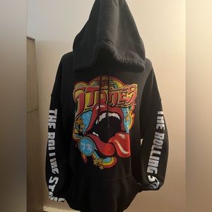 Unisex Rolling Stones hooded sweater